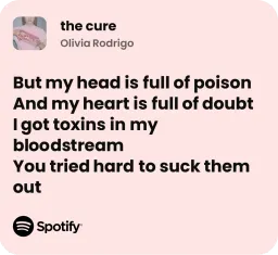 The cure