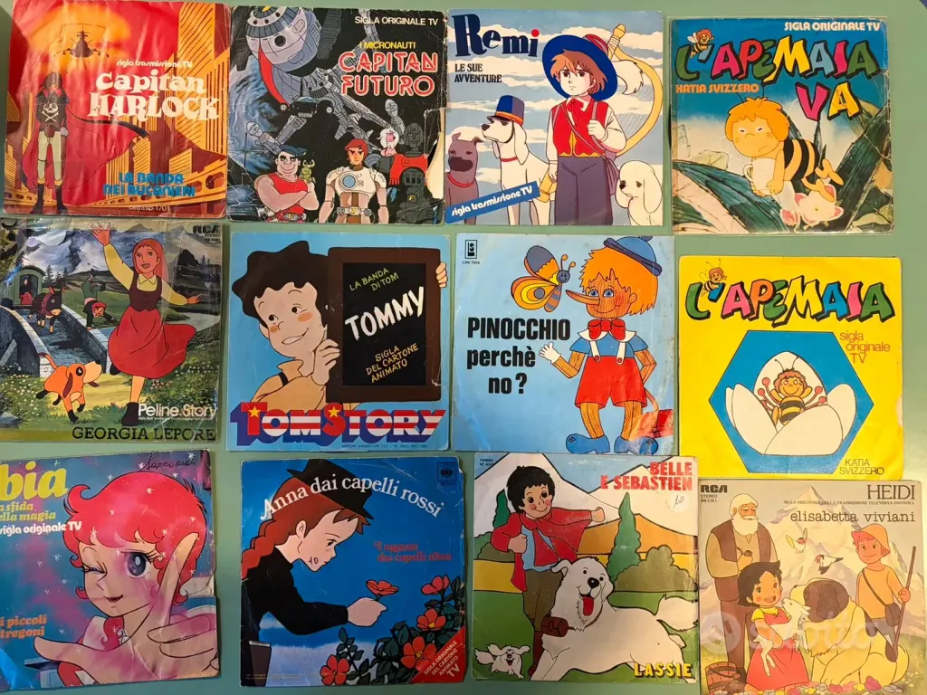 Sigle Anime Anni 70/80 "Giapponesi VS Italiane" - Parte 1 (Originali)