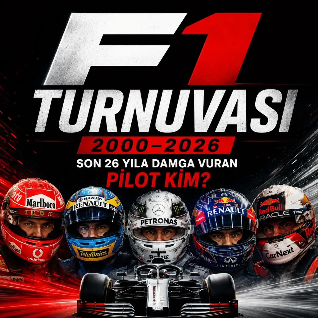 Son 26 yılda F1'i sallayan pilot hangisi? (Kapsamlı Liste)