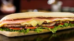 Sandwich de lomo - Arjantin