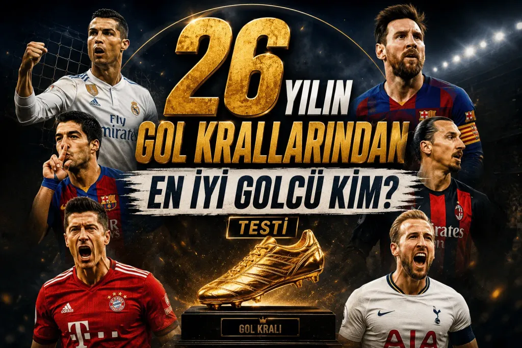 Son 26 yılın gol krallarından en iyi golcü kim?