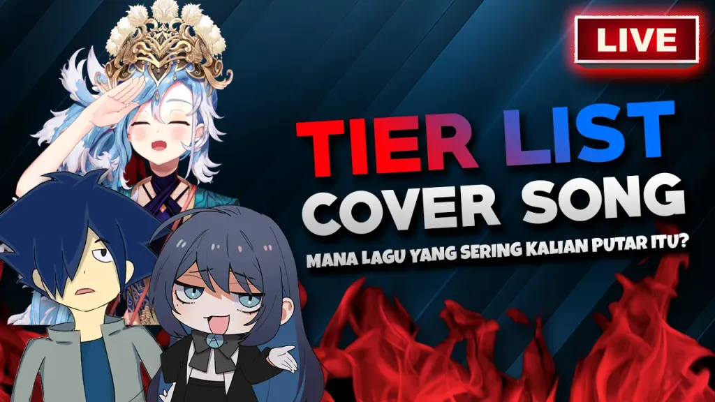 VTUBER/VSINGER/UTAITE COVER SONG TIER LIST