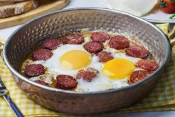 Sucuklu yumurta