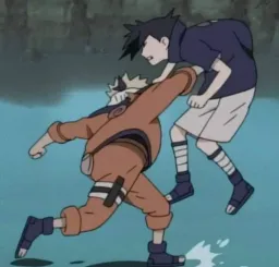 Naruto vs Sasuke (enfant)