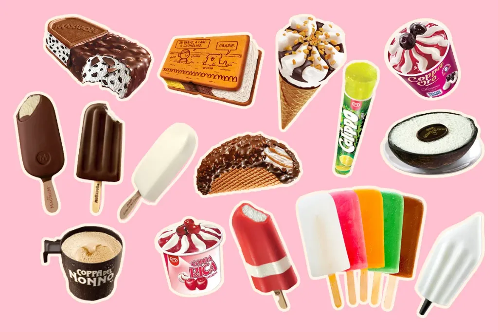 Scegli il tuo gelato preferito