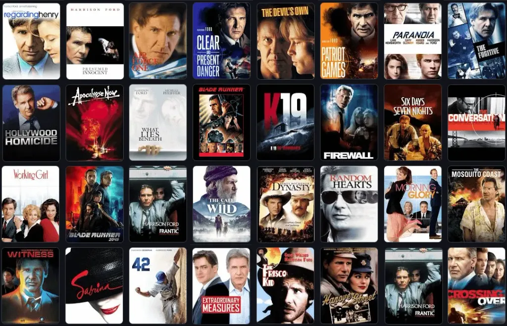 Harrison Ford Films