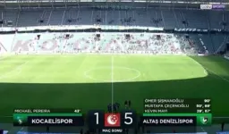 KOCAELİSPOR 1-5 DENİZLİSPOR