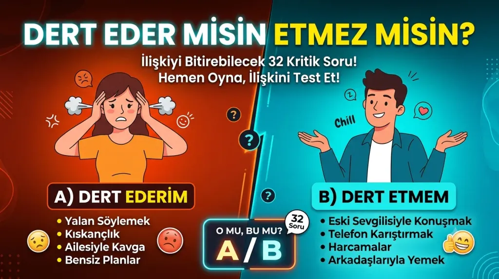 Dert Eder misin Etmez misin?