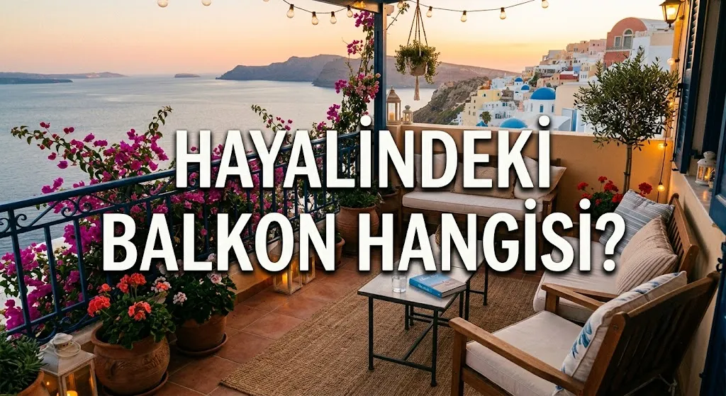 Hayalindeki balkon hangisi?