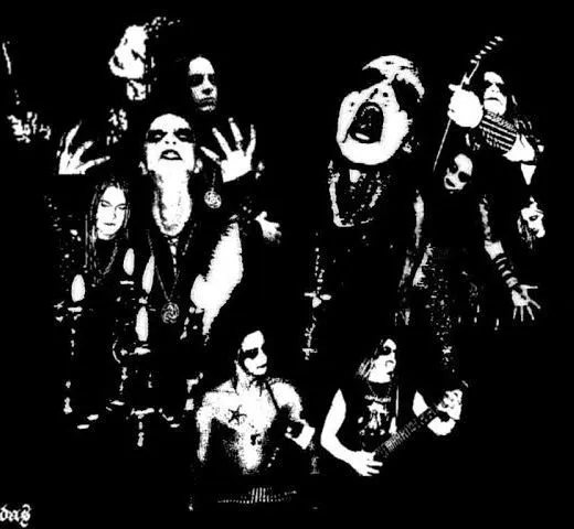 Black/death metal bands