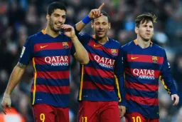 Messi, Neymar e Suarez