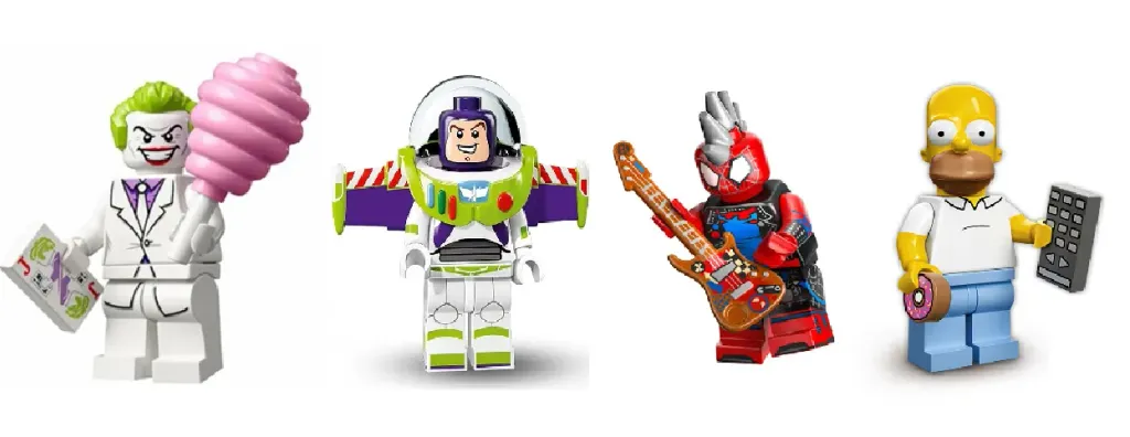 En İyi Sürpriz Lego Figürü (Lisanslı CMF'ler)