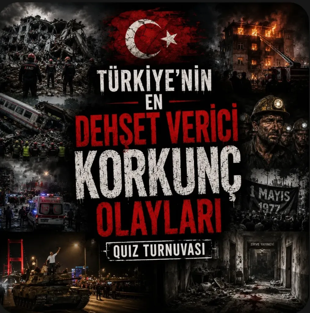 Türkiye'nin en korkunç olayları