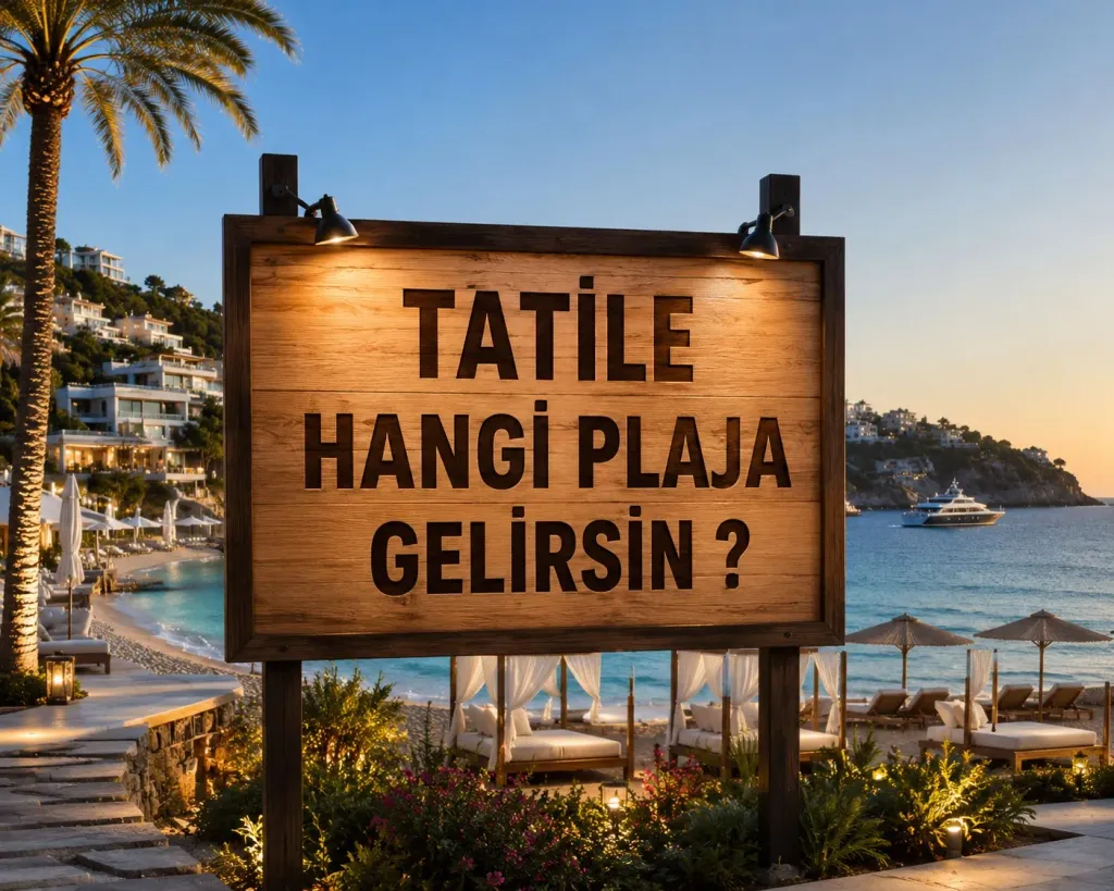 TATİLE HANGİ PLAJA GELİRSİN ?