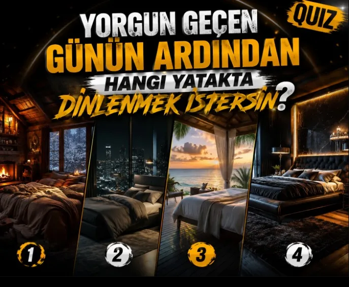 Yorgun Geçen Günün Ardından Hangi Yatakta Dinlenmek İstersin?