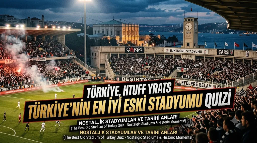 Türkiyede'ki En İyi Eski Stadyum?
