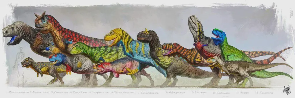 les abelisauridae