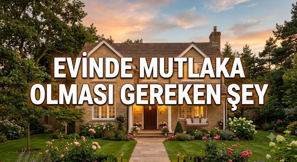 Evinde Mutlaka Olması Gereken Şey?