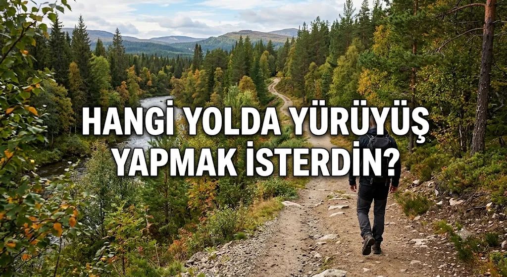 HANGİ YOLDA YÜRÜYÜŞ YAPMAK İSTERDİN?