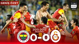 Fenerbahçe 0-0 Galatasaray 2011-2012 Süper Final