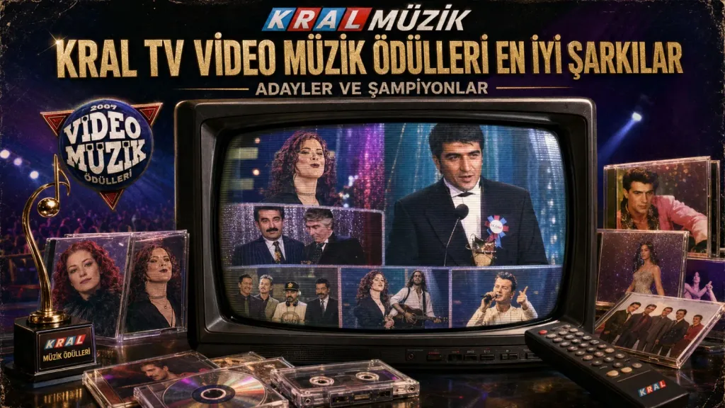 KRAL TV VİDEO MÜZİK ÖDÜLLERİ EN İYİ ŞARKILAR (ADAYLER VE ŞAMPİYONLAR ) 1995-2015