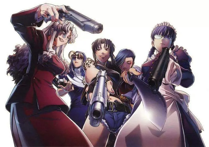 En güzel Black lagoon kadını