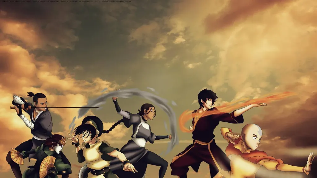 Avatar characters 128 (ATLA and TLOK)