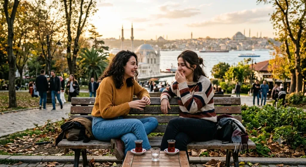 Arkadaşınla nerede tanışmak isterdin?