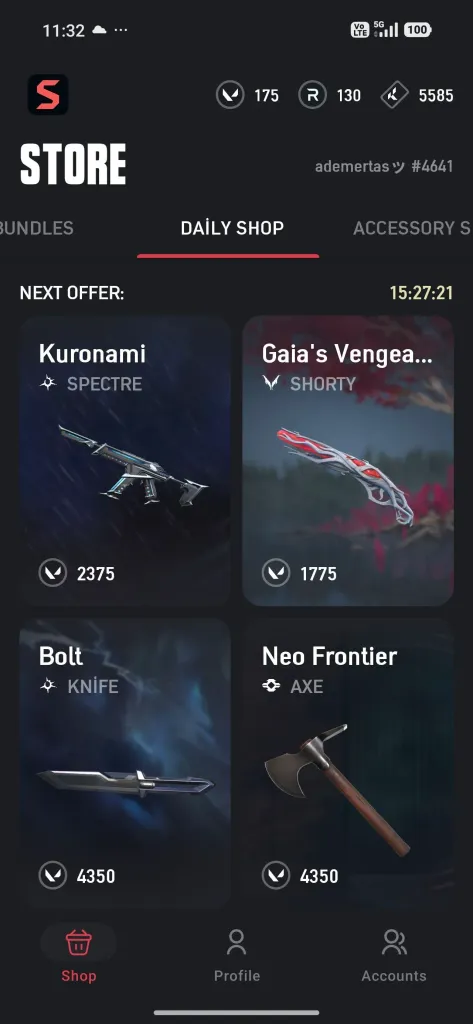 Valorantta en iyi skin seti