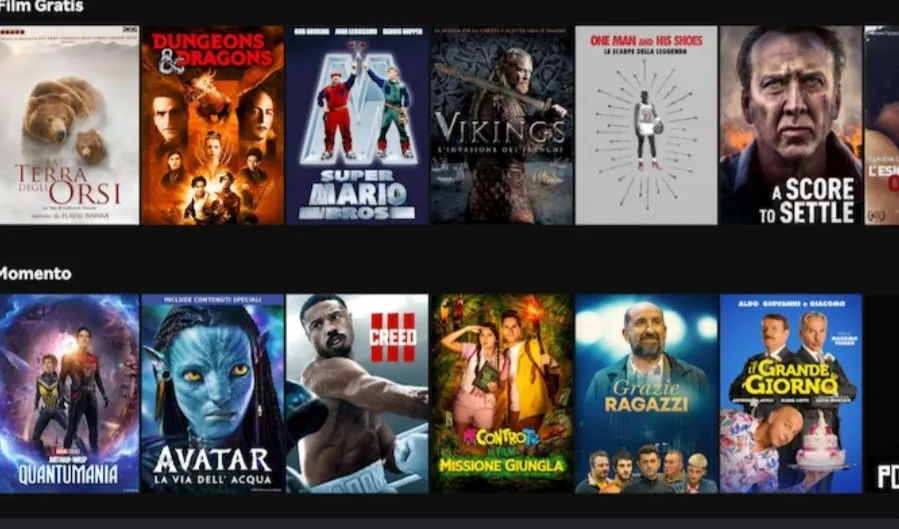 Scegli il tuo film preferito