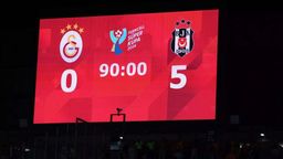 Galatasaray 0-5 Beşiktaş 
