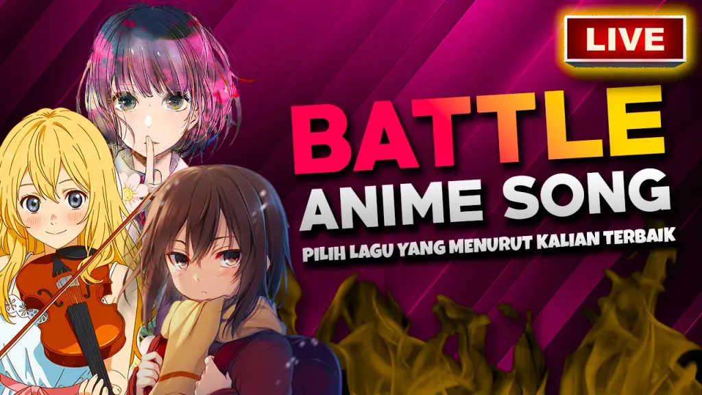 BATTLE ANIME ENDINGS 2015 - 2017