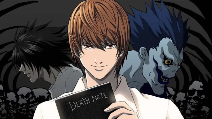 Choose which anime character to write in the Death Note