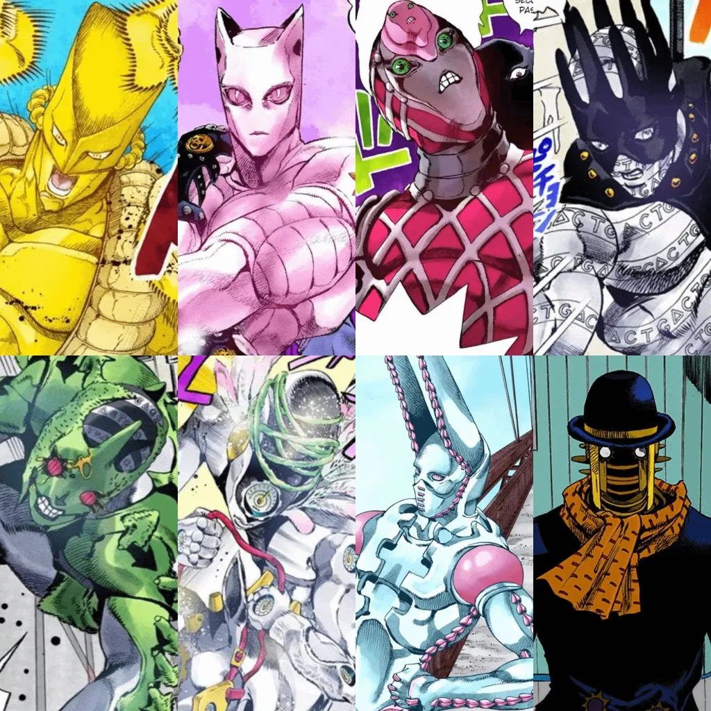 Stand dei Villain principali di Jojo