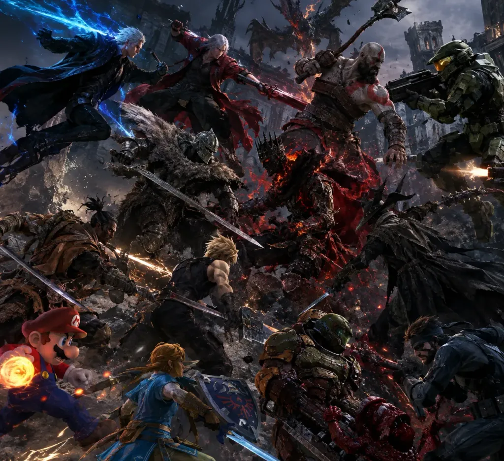 Which Video Game Character Would Win In a Fight?
