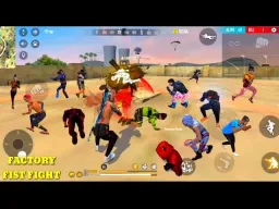 Fist Fight on Factory Top