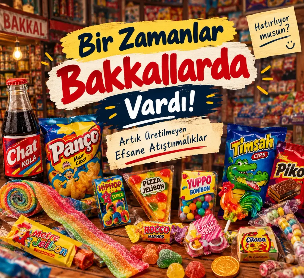 Çocukluğumuzun Kayıp Atıştırmalıkları