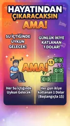 Her Su İçtiğinde Uykun Gelicek AMA! Her gün İkiye Katlanan 1 Dolar