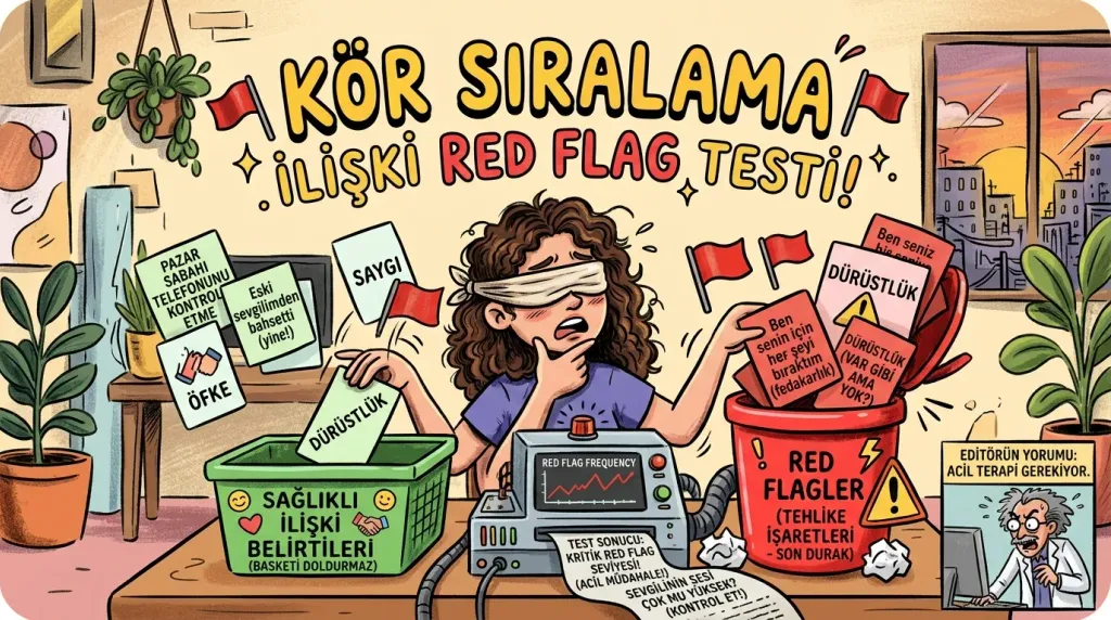🚩 KÖR SIRALAMA: RED FLAG TESTİ