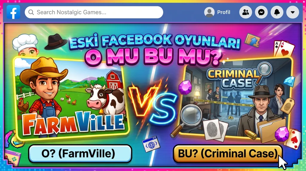 Eski Facebook oyunları