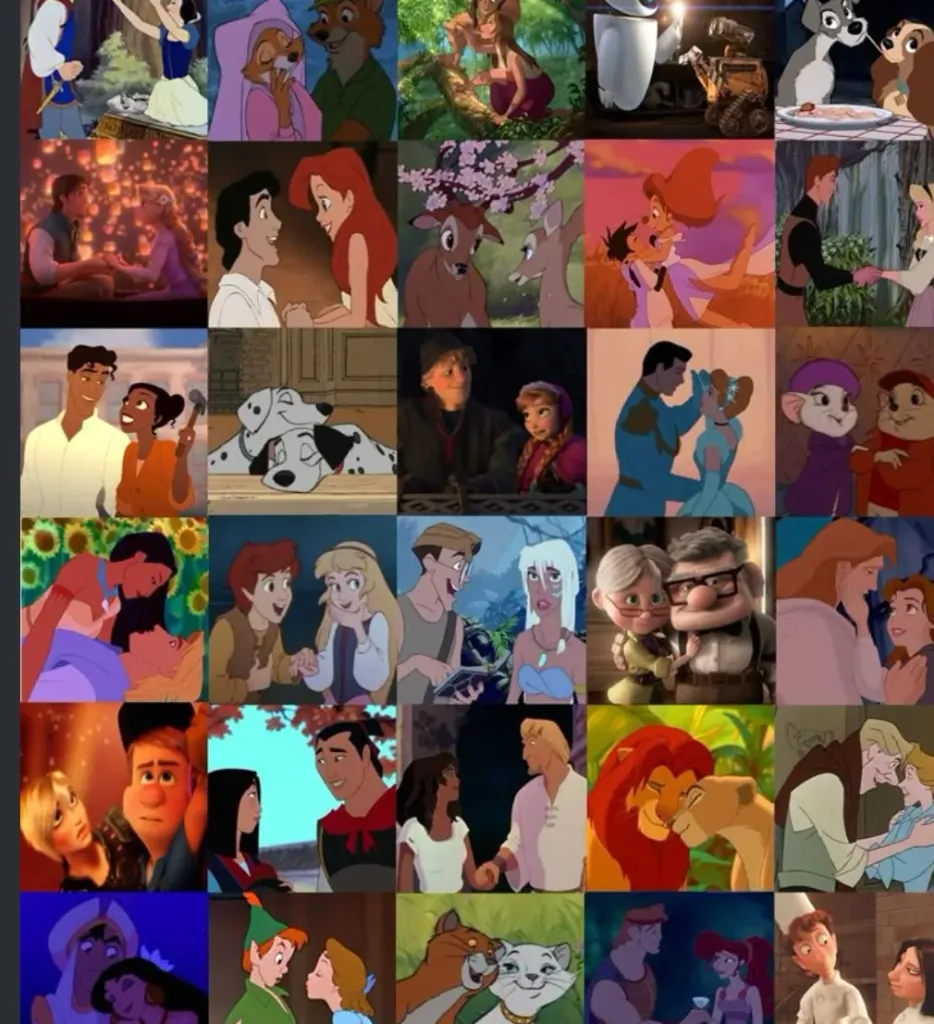 Disney couples