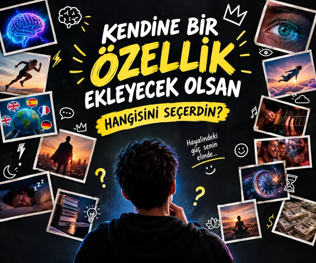 Kendine Bir Özellik Ekleyecek Olsan hangisini seçerdin?