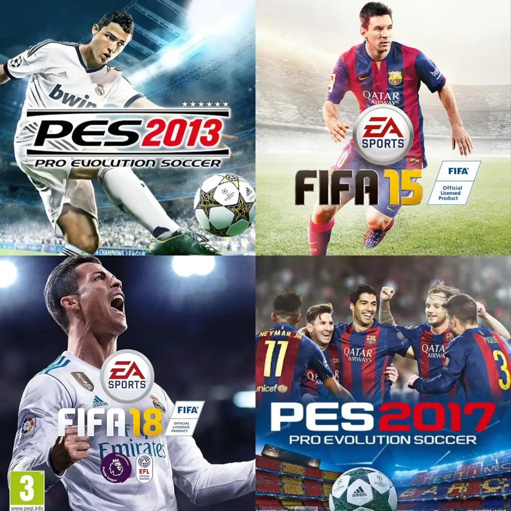 最佳足球游戏(实况足球和FIFA)