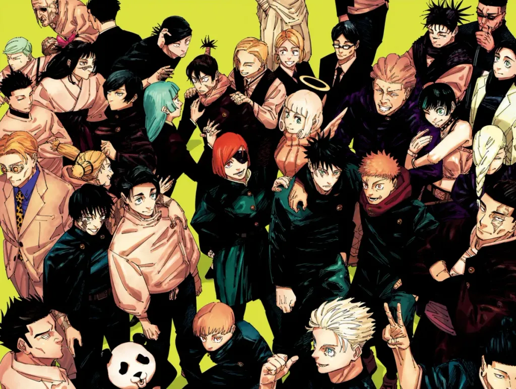 Jujutsu Kaisen Characters