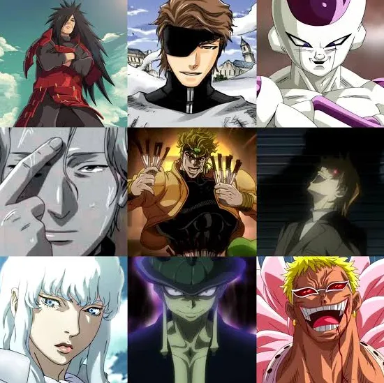En iyi Anime Villain/Anti-Villain Kim?