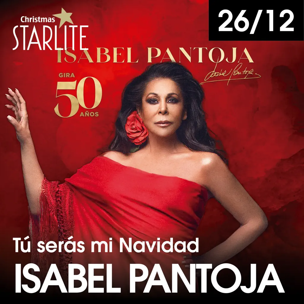 Isabel Pantoja: Repertorio Starlite Christmas 2024
