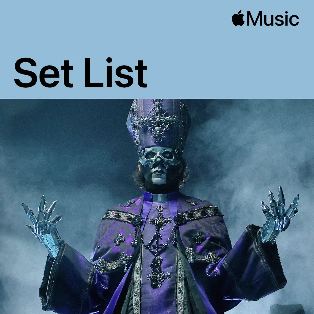 Ghost’s Skeletour World Tour 2025 Set List