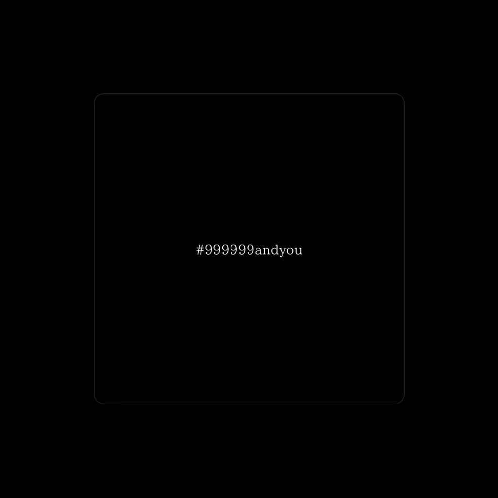 #999999andyou