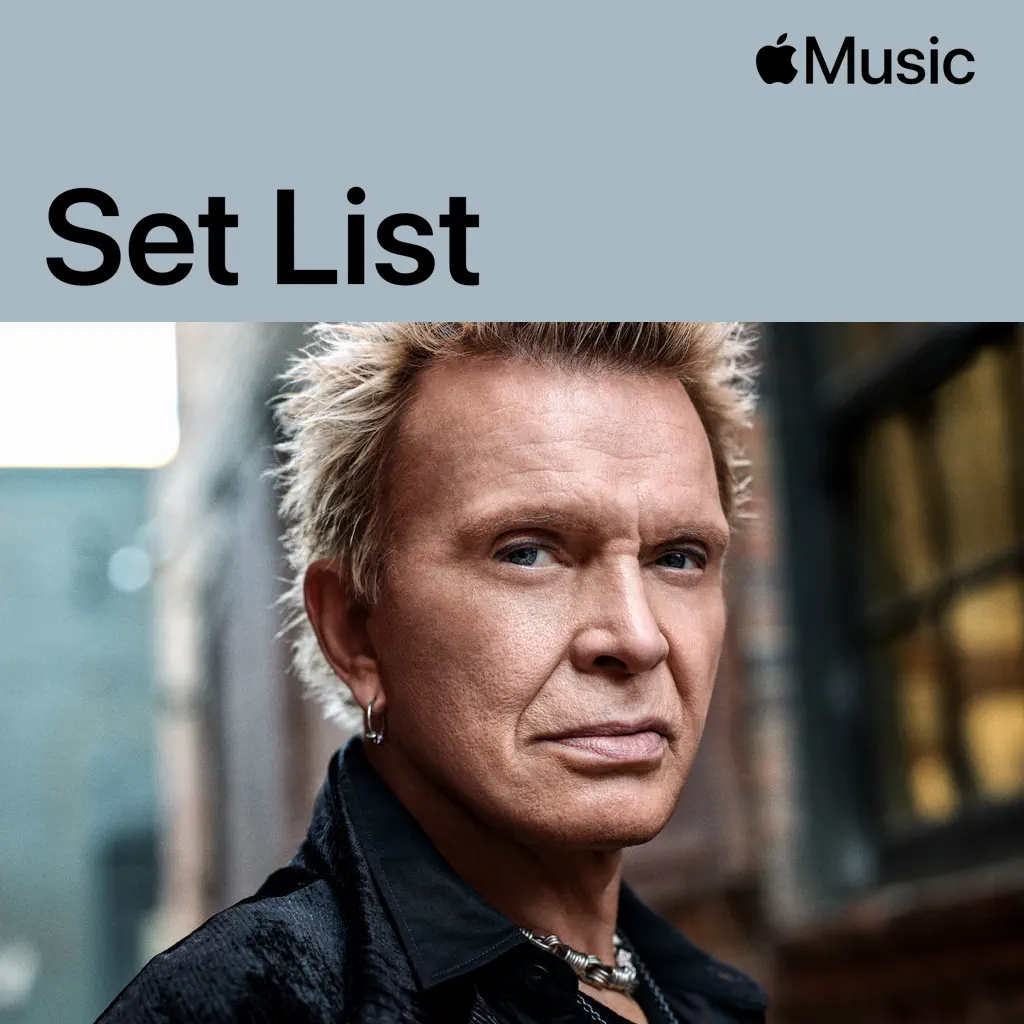 Billy Idol’s It’s a Nice Day To… Tour Again! Set List