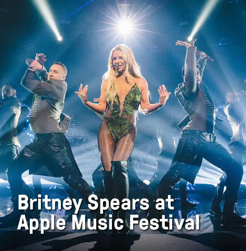 Britney Spears at Apple Music Festival 10